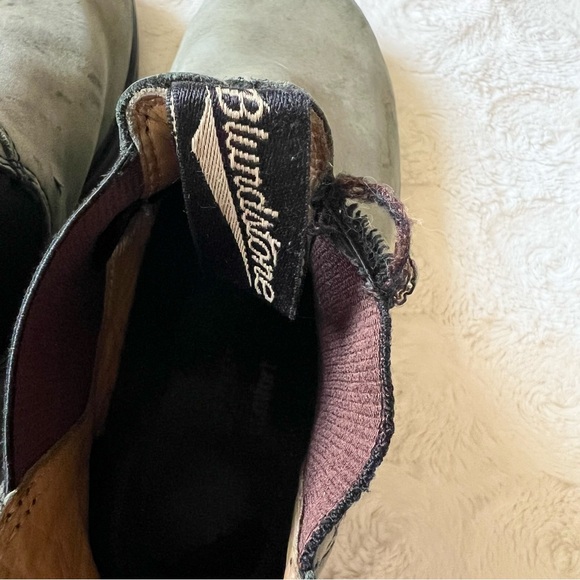 Blundstone Boots Womens 8 Green Chelsea Nubuck Leather 2442 Classic Granola READ - Picture 9 of 9